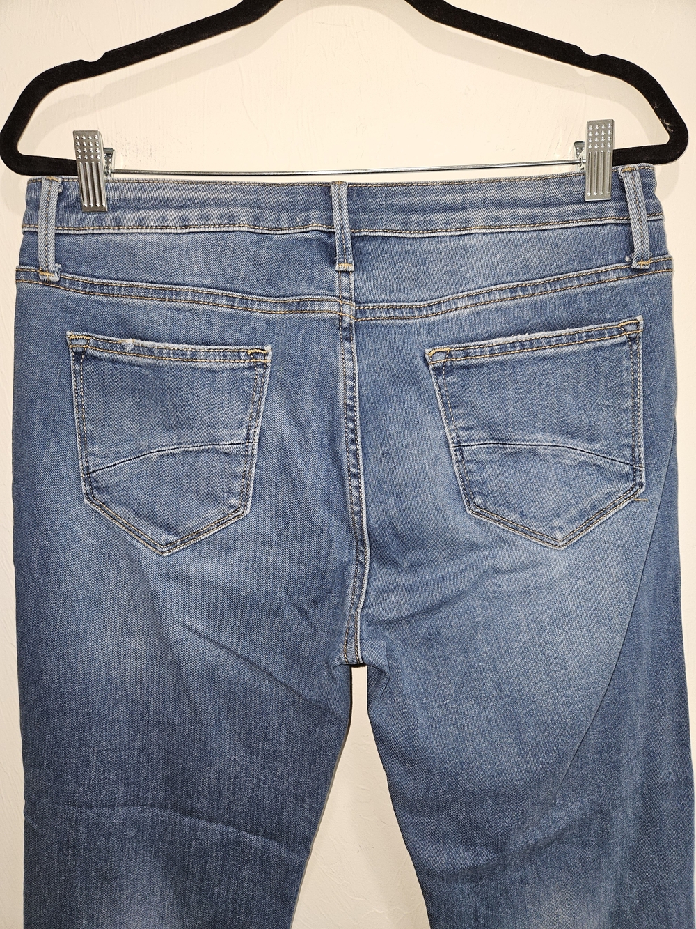 DRIFTWOOD Denim Embroidered Jeans Colette Ankle Cuff Women's Size 31 - Picture 11 of 14